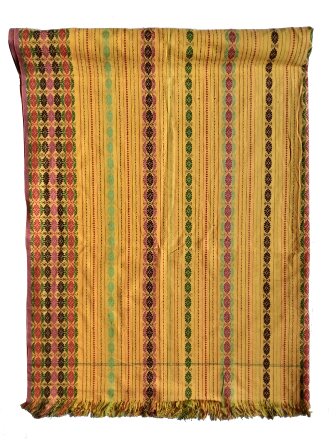 Handwoven dokhonas in traditional design and pattern.